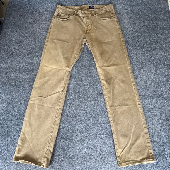 Adriano Goldschmied Graduate Tailored Pants Mens 34x34 (Fits 35x33) Brown Casual - Picture 1 of 10
